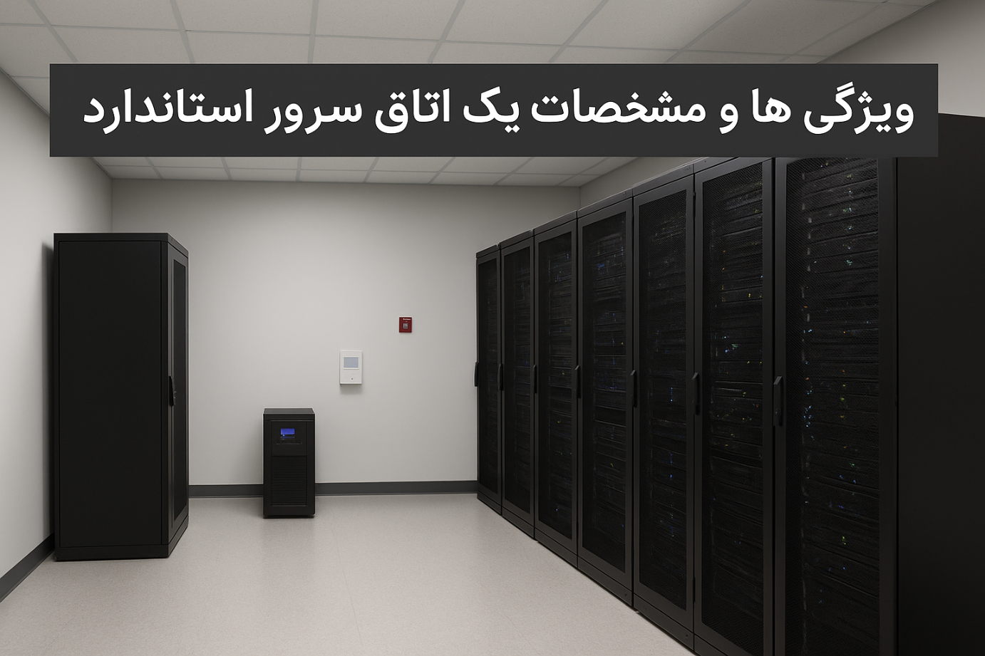 ویژگیهای یک اتاق سرور استاندارد