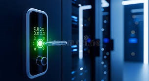 سیستم دسترسی افراد به دیجیتال هست بعنوان تجهیزات اتاق سرور دیجیتال در تصویر است