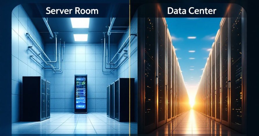 تفاوت های هزینه اتاق سرور و دیتا سنترها