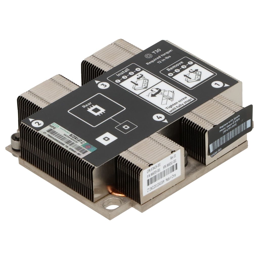 heat sink server HPE از قطعات سرور hp