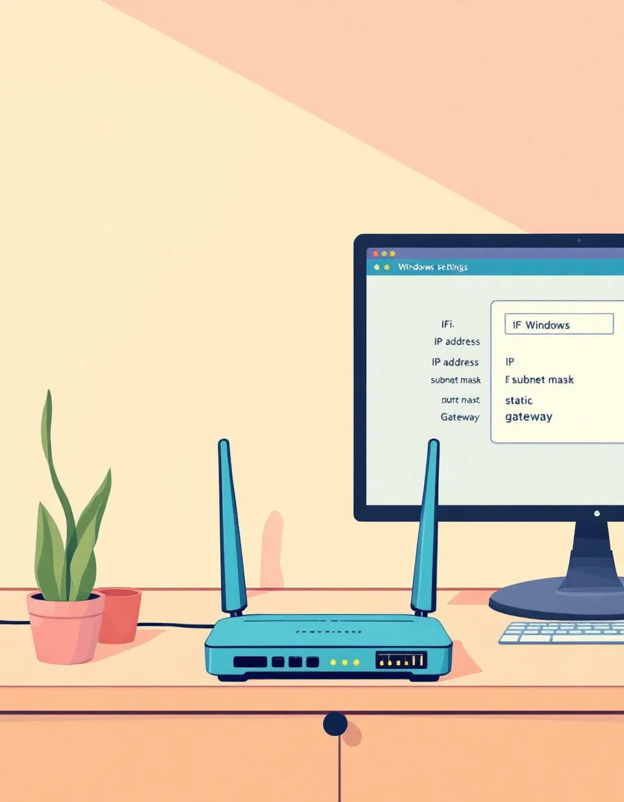 تنظیمات IP ثابت بر روی انواع مودم و ویندوز