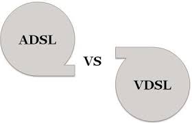 برد مودم های ADSL در مقایسه با برد مودم VDSL بیشتر است.