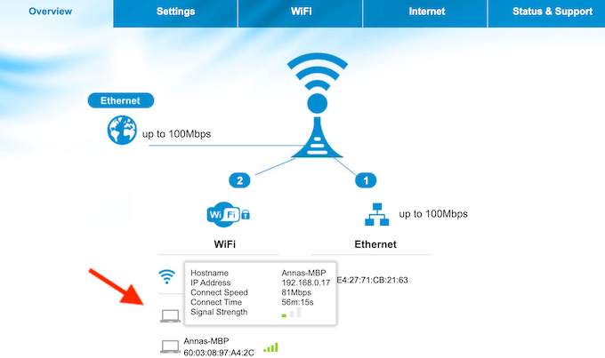 اتصال به روتر در یک شبکه وای فای 