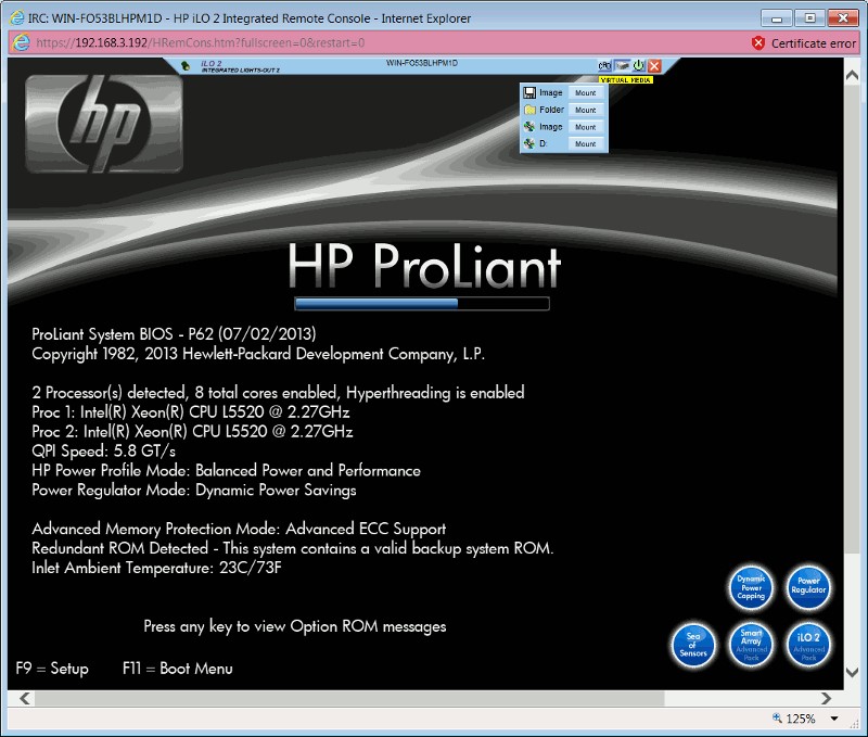سرور HP proliant