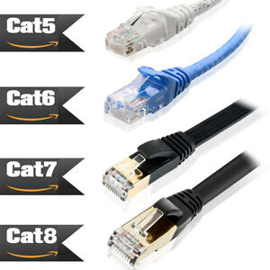 انواع کابل شبکه cat5 , cat6, cat7 , cat8