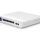 سوئیچ USW-Enterprise-8-POE یوبیکیوتی دارای 8 پورت در پنل جلویی است.