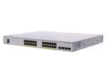 نمای سوئیچ Cisco CBS350-24FP-4X سیسکو