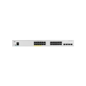 سوئیچ های سری 1000 سیسکو کاتالیست C1000-24T-4X-L 24x 10/100/1000 پورت اترنت 4x 10G SFP آپلینک