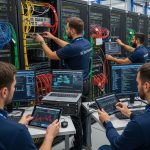 توجه به مراحل نصب و پیکربندی تجهیزات شبکه