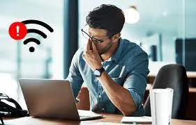 مشکلات وای‌فای و عدم دسترسی صحیح دستگاه‌ها نمونه ای ازخدمات تعمیر تجهیزات شبکه است.