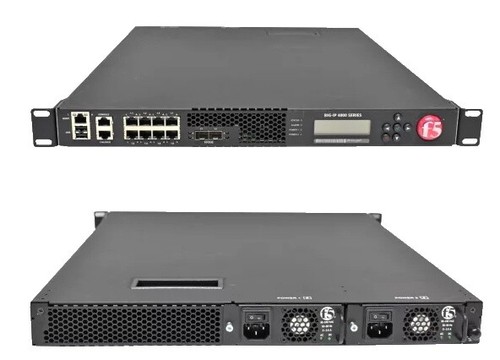 F5 10350v/10350v-N/10350v-F: نمای پشت فایروال  F5 BIG-IP 10350v با پورت‌های 10GbE و 40GbE و ماژول‌های امنیتی سخت‌افزاری"