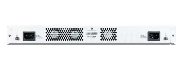 Fortinet FortiGate 201F پنل پشت که شامل فن هاست