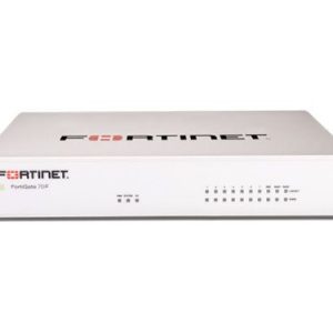 تصویر فایروال FortiGate FG-70F با پورت‌های گیگابیت و طراحی رومیزی