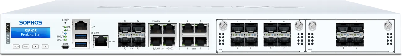 xgs-4300-front فایروال سختافزاری سری XGS Sophos مناسب دفاتر و سازمانها