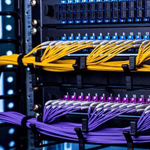 How-To-Organize-Cables-In-Rack-Cabinet اجرای پسیو شبکه و کابل کشی و منظم کردن کابل ها در داخل رک