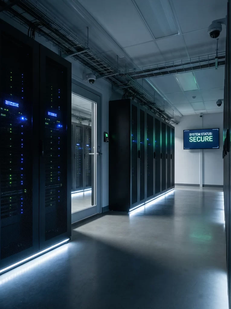 چک لیست امنیت شبکه برای مدیریت اتاق سرور امن