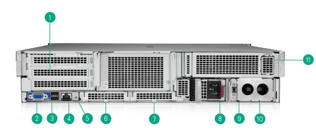 پارت‌نامبرهای اصلی شاسی سرور HPE ProLiant Compute DL340 Gen12